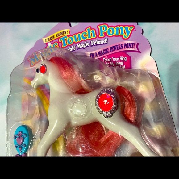 MAGIC TOUCH PONY VINTAGE 90s MAGIC JEWELS PONY SELENA JEWELS LIGHT UP & BLINK - Picture 6 of 14